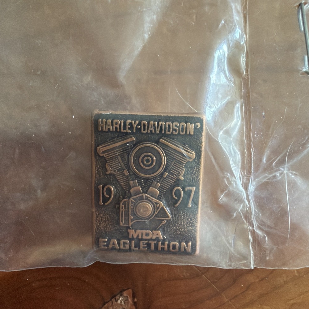 Harley Davidson MDA Eaglethon 1997 pin NEW